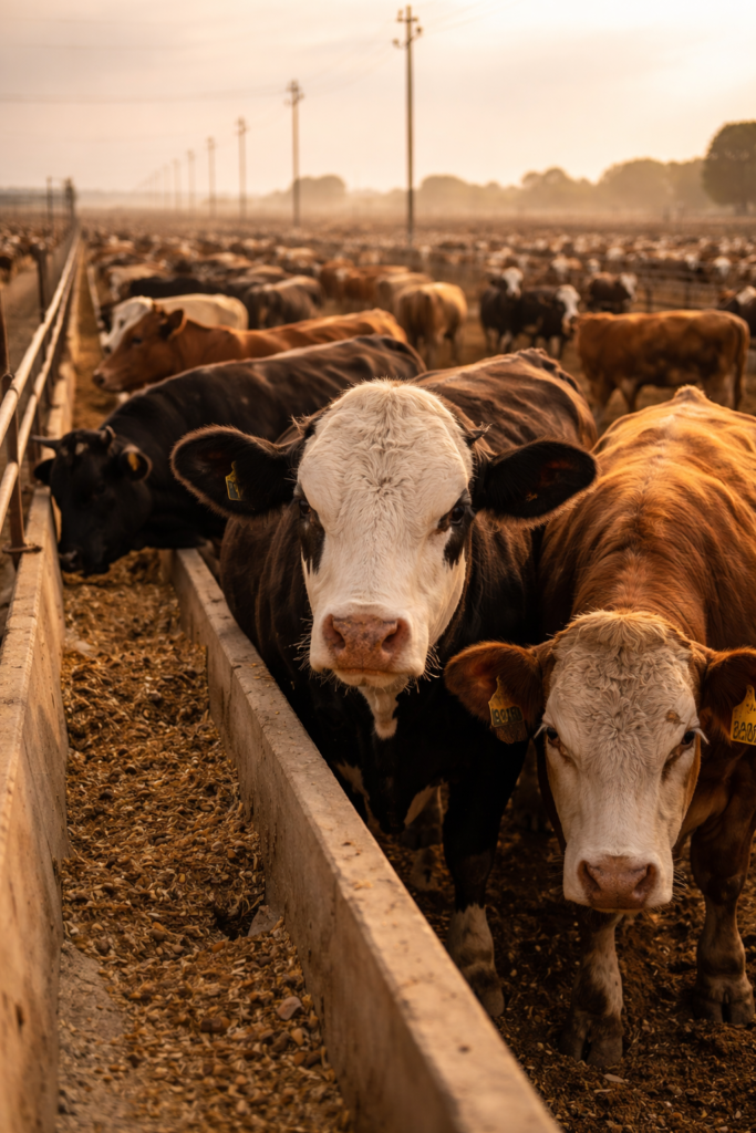 cattle feedlot