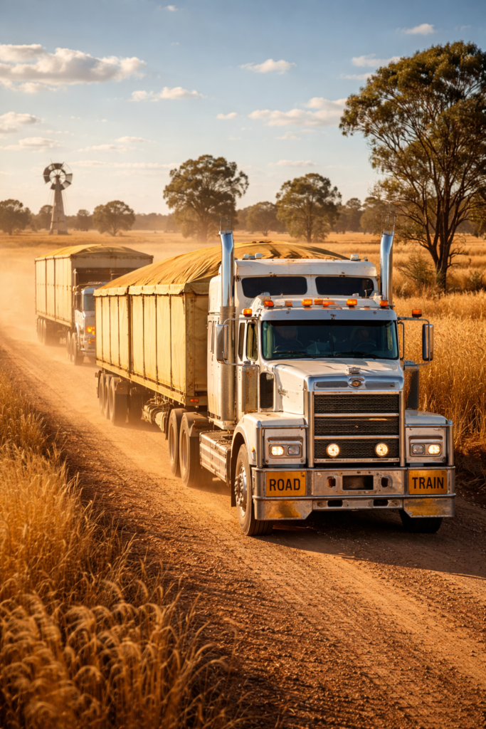australian grain truck